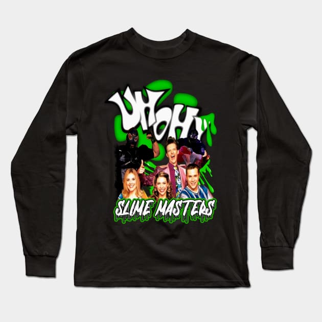 Slime Masters Long Sleeve T-Shirt by The Dark Vestiary